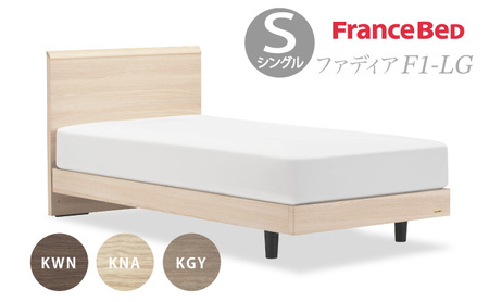 フランスベッド ファディア FAD-F1 LG（脚付タイプ） 【 フレームのみ 】 S シングル I-357