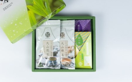 IN-02　お茶屋さんのおいしいお茶
「井上青輝園」のドリップ＆ティーパックセット