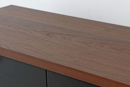 TMモデロ 90カウンター BR_BK 【食器棚  食器 ダイニングボード 家具 国産 家電収納庫 ダイニング】(H060457)