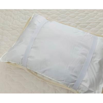ふるさと納税 岸和田市 【Mサイズ43×63】kinacoオーガニックコットンガーゼ枕パット2枚組　IV　OG-5M-2P |  | 02