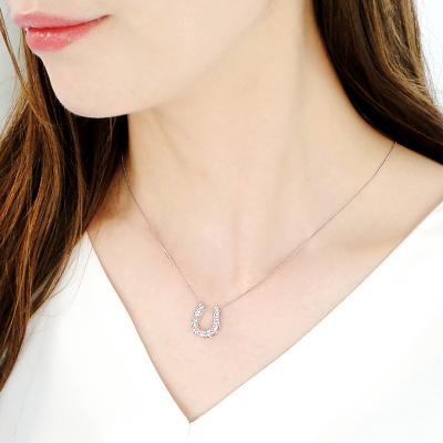 ふるさと納税 甲府市 Pt ダイヤ馬蹄1.00ct　PN　325722 |  | 03
