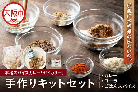 【 近鉄百貨店 】本格スパイスカレー「ヤドカリー」　手作りキットセット(カレー＆コーラ＆ごはんスパイス)_OS002-0046