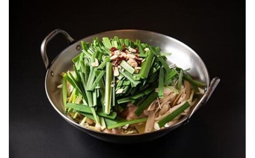 博多の名店「なごみ」の【もつ鍋（醤油味）】＋辛麹100