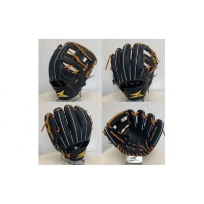 ふるさと納税 美浜町 【ブラック・右投げ用】SAEKI　野球グローブ 【軟式・品番140】 |  | 03