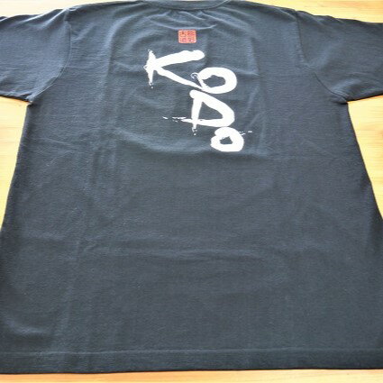 【ふるさと納税】熊野古道Tシャツ【KODOTシャツ・黒・Mサイズ】綿100％ 1番人気！スタッフおすすめです