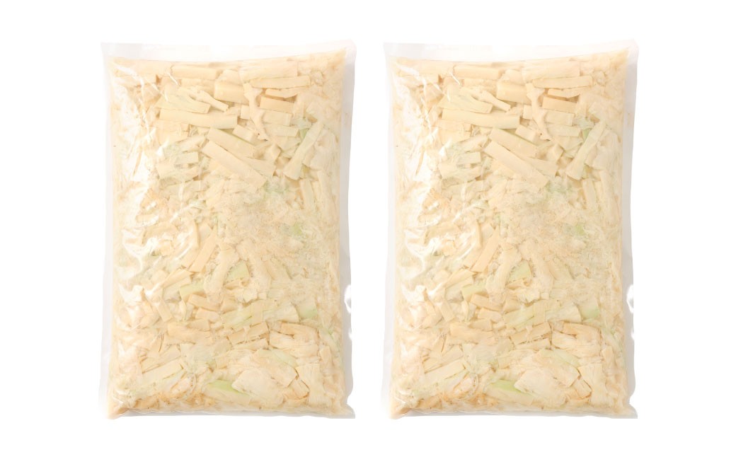 【水煮メンマ】 大容量サイズ 国産竹メンマ 「翠菜」 約1.8kg×2袋