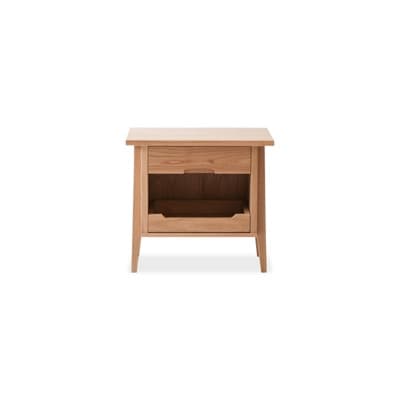 旭川家具 山室家具製作所 ALTO(アルト) No.5 ナイトテーブル ナラ_00522【配送不可地域：離島・沖縄】【1154995】