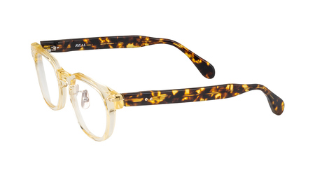 【 リアル メガネ タートル 】ＲＥＡＬ 温故知新 若狭 弐 カラー03  度無しブルーライトカットレンズ＆老眼レンズ対応