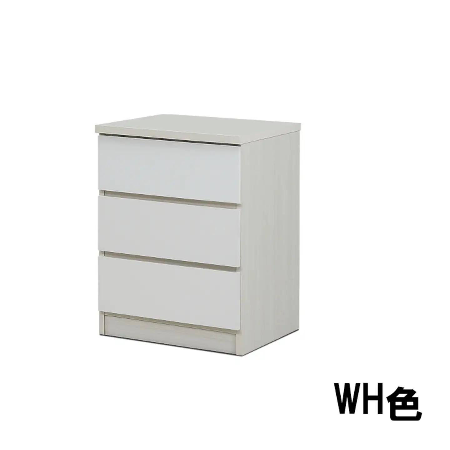 スリムチェスト ワルツ 幅50-3段 隙間収納【諸富家具】：B780-002