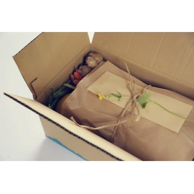 ふるさと納税 香美市 旬の野菜の詰め合わせと栽培期間中に農薬不使用の生姜200g付き |  | 01