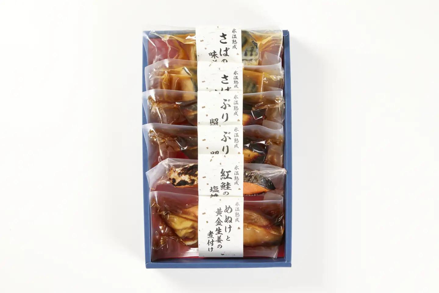 〈山陰大松〉氷温熟成　煮魚・焼魚ギフトセット6切　ＮＹＧ-6