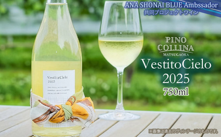 白ワイン　Vestito Cielo 2025　750ml×1本　株式会社エルサン　国産 日本ワイン