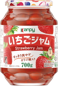 ジャム　カンピー 700ｇ いちごジャム 1ケース(6本入) 詰め合わせジャム