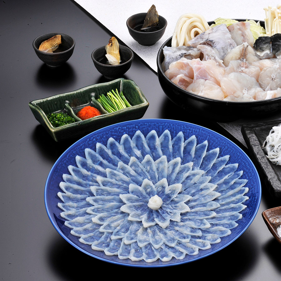 ＜ふく太郎本部＞天然ふく料理コース(3人前)