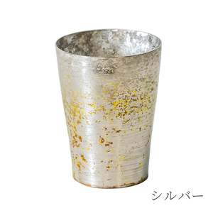チタン二重タンブラー 鈦虹 和み シルバー 250ml