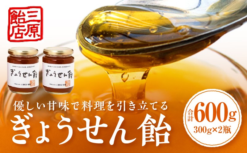 
                  ぎょうせん飴（瓶入り300g×2本）|麦芽糖 水飴 伝統 手作り ぎょうせん飴 お見舞い 砂糖不使用 香川県 三木町|_mk029-001
                