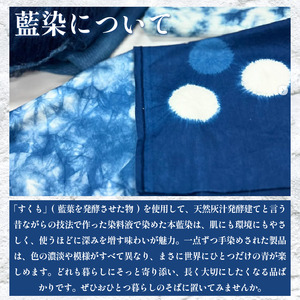 藍染 体験 ハンカチ 伝統 技術 工芸 徳島県 三好市 観光 Aoみっつの夢 【 藍染 】