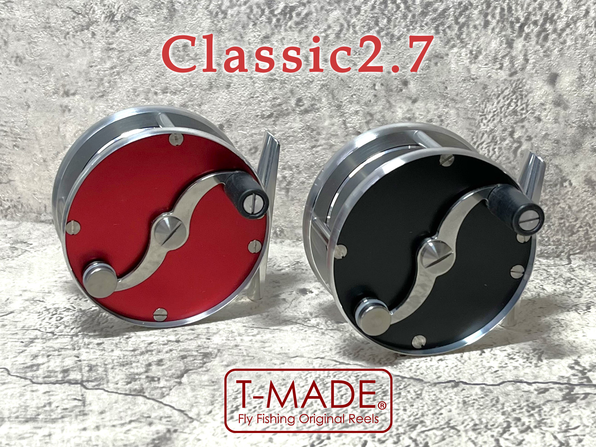 
【選べる2色】T-MADE　Classic2.7リール 釣り リール フィッシング 渓流釣り
