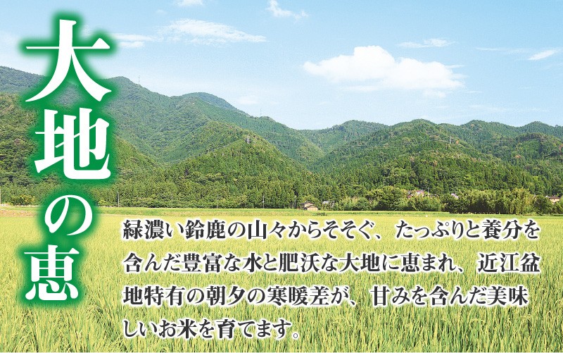 【令和8年産】BG無洗米 こしひかり 10kg ～ヌカでヌカを取る安心安全な精米方法で精米したBG無洗米～ 滋賀県多賀町