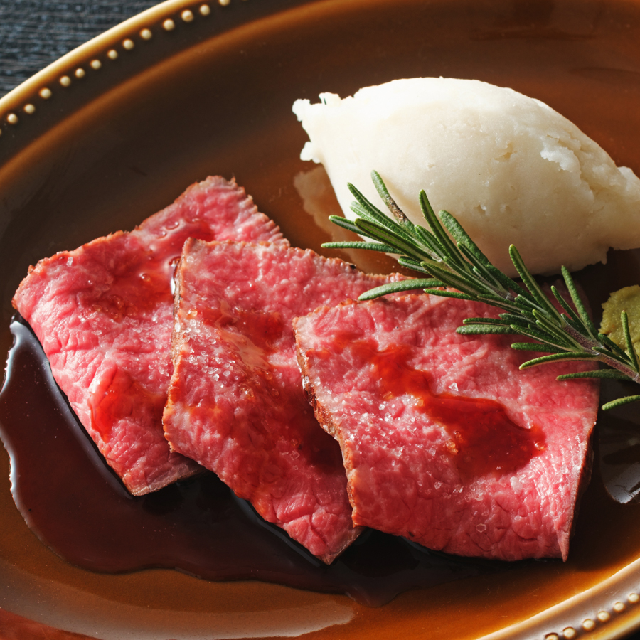 ＜踊るローストビーフ　ともや＞京都府産「黒毛和牛」ローストビーフ（モモ）350ｇ