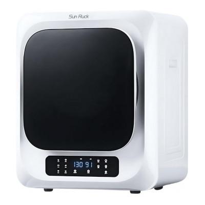 ふるさと納税 宮城県 SunRuck ドラム式小型衣類乾燥機 乾きくん SR-ASMN206-W ホワイト