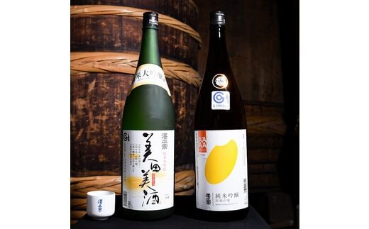 
										
										純米大吟醸 美田美酒 と 純米吟醸 出羽の里 各1,800ml 024-E-FR013
									