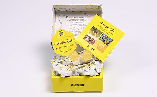 社会貢献品 ハニー キャンディ 8個入×6箱 | ジースプレッド お菓子 スイーツ おやつ 飴 あめ はちみつ 支援 M12S81