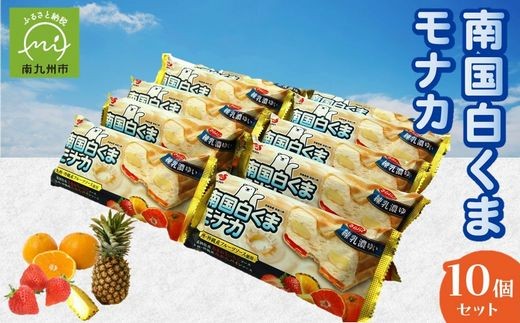 008-74 南国白くまモナカ10個セット