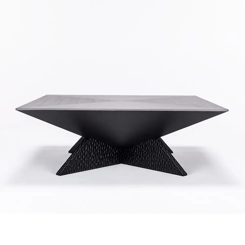 Satyagraha Coffee Table ／ 家具 テーブル サティアグラハ コーヒーテーブル オリジナル家具 ブランド MATSUOKA マツオカ 松岡家具製造 高級感 上質 エレガント ラグ