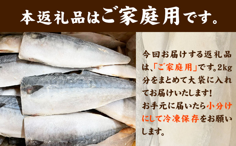 ご家庭用 塩さばフィレ2kg  株式会社魚鶴商店《30日以内に出荷予定(土日祝除く)》 和歌山県 日高町 さば 塩サバ 鯖