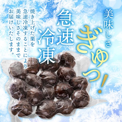 かすみがうら市産　焼き栗　250g×4袋　(冷凍)【配送不可地域：離島】