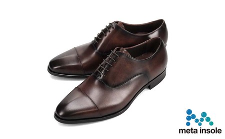 madras(マドラス) 紳士靴 meta insole搭載 M600AMT (ダークブラウン、25.5cm)