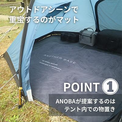 ふるさと納税 河内長野市 ANOBA ユーティリティラグ ラバーマット 1900 トポグラフィー |  | 02