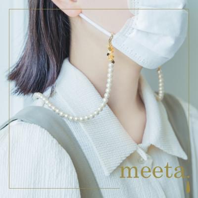 ふるさと納税 関川村 華やかさ際立つ ハレノヒノ コットンパールマルチチェーン |  | 01