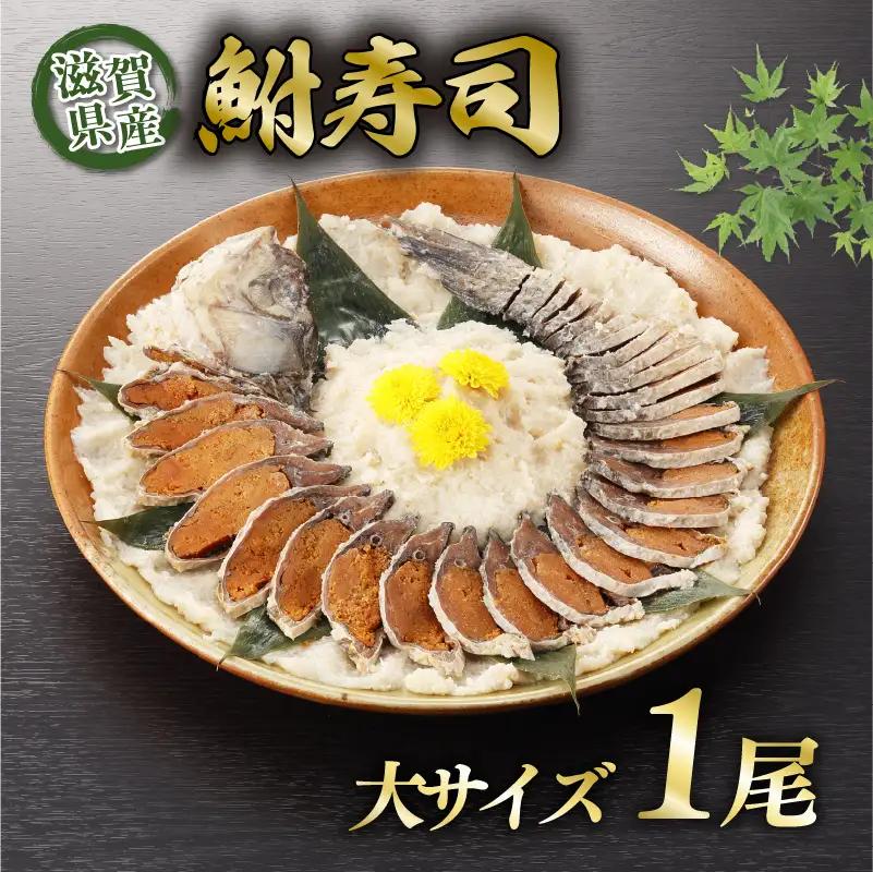 ＜あゆの店きむら＞ びわ湖産天然 鮒寿し 大サイズ 1尾 24～26cm