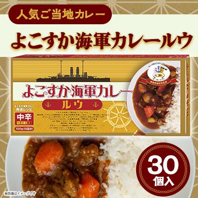 ふるさと納税 横須賀市 【ヤチヨ】よこすか海軍カレールウ 30個入