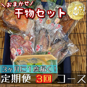 【3ヶ月に1回定期便3回】厳選！小田原の旬の干物セット 極【 まぐろや 神奈川県小田原市 干物 干物 干物 干物 干物】
