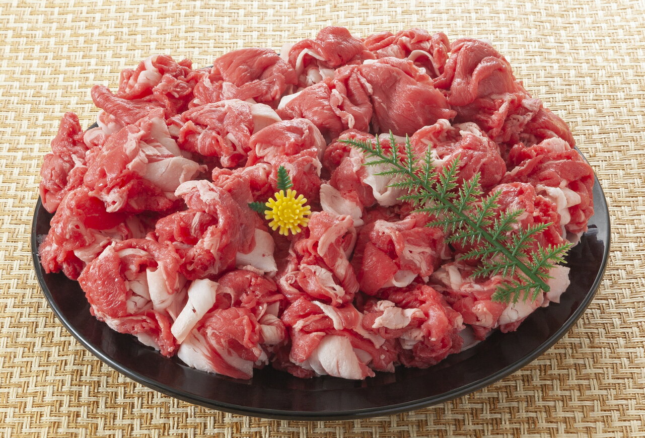 【ふるさと納税】【毎月定期便】【A4～A5】博多和牛切り落とし 1kg(500g×2パック) 全12回 送料無料 博多和牛 牛肉 名産品 お取り寄せ グルメ しゃぶしゃぶ すき焼き 焼肉 AO100