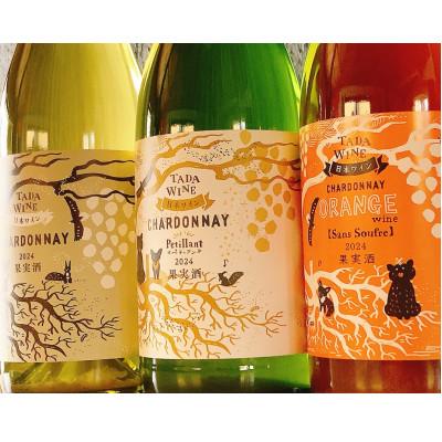 ふるさと納税 上富良野町 シャルドネの <オレンジワイン・辛口白・微発泡白>計3本 多田ワイナリー かみふらの●無濾過ワイン |  | 01