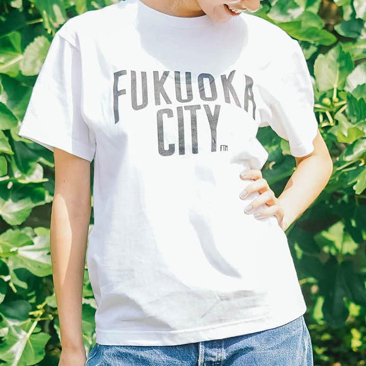 【ふるさと納税】FUKUOKA CITY T-shirt（フクオカシティTシャツ）S～XLサイズ