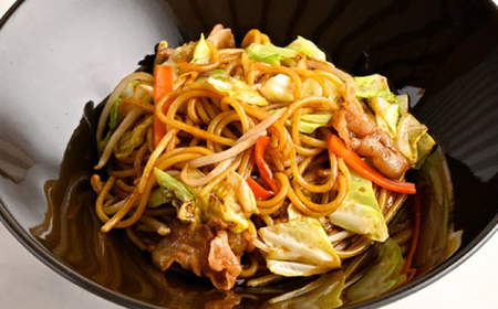 【6回定期便】 【グルテンフリー】 食べごたえ抜群！ 米粉やきそば グルテンフリー 焼きそば 米粉 岐阜市 / 小林生麺[ANGM029]