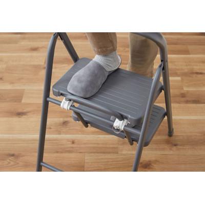 ふるさと納税 大河原町 折りたたみステップ2段 ダークグレー アイリスオーヤマ[53752968] |  | 03