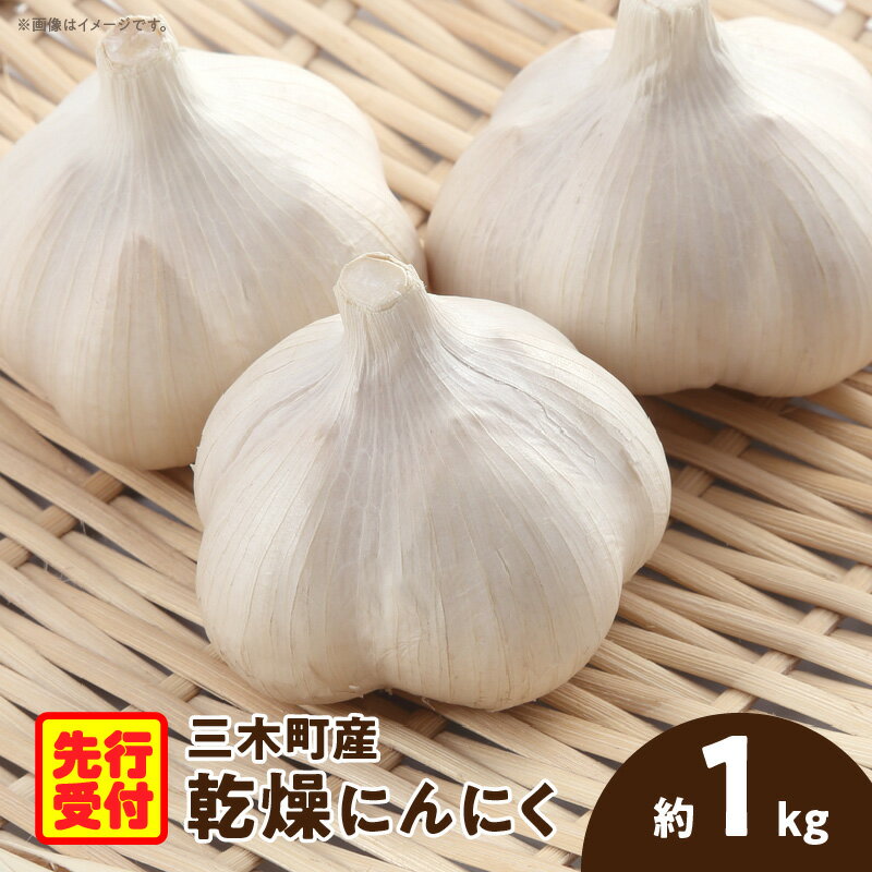 【ふるさと納税】三木町産乾燥にんにく 約1.0kg 野菜 乾燥 食品 ニンニク 料理 おつまみ 生にんにく 家庭用 肉厚 風味 国産 国産にんにく 焼きにんにく 常温 濃厚 長期保存 自宅用 家庭用 薬味 料理 スタミナ料理 栄養 香川県 三木町