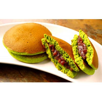 ふるさと納税 静岡市 雅正庵byおやいづ製茶の抹茶どら焼き「月の都」12個(静岡抹茶使用)