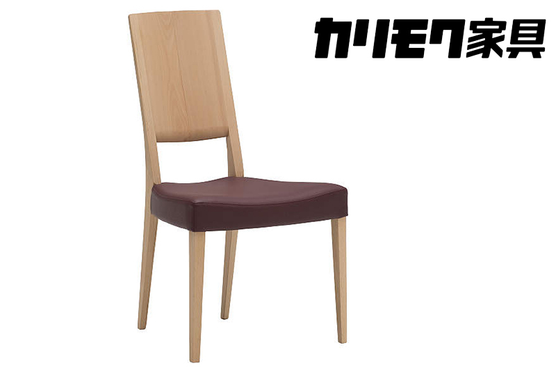 
                  カリモク家具『ダイニングチェア』CU4515 [1098] 家具 国産 イス ダイニングチェア カリモク家具 椅子 食事椅子 ダイニングルーム 木製 選べる カラー 色 チェアー 肘無し
                