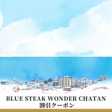 【沖縄県北谷町】BLUE STEAK WONDER沖縄北谷 割引クーポン(45,000円分)