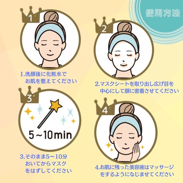 フェイスパック 個包装 国産 午後10時のシンデレラ nanairo rich アソートセット お試し 4種類×各3枚 計12枚入り 女性用 もちつやな ゆらがない きらめきの ナナイロリッチ フェイ