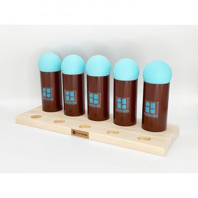 ふるさと納税 上田市 5連筒けん　チョコミント(茶筒・水色玉)[54047054]