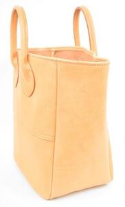 【全6色】栃木レザーのトートバッグ A4サイズ パソコン 仕事にもカジュアルにも /Tote bag 03M/タン/minca　361