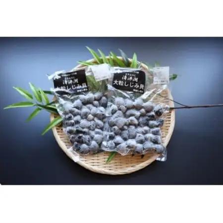 【北海道小清水町】トウフツ湖　大粒しじみ貝400g×2袋(砂出し済)【配送不可地域：離島】【1739471】